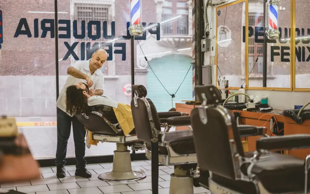 rasuración de barba